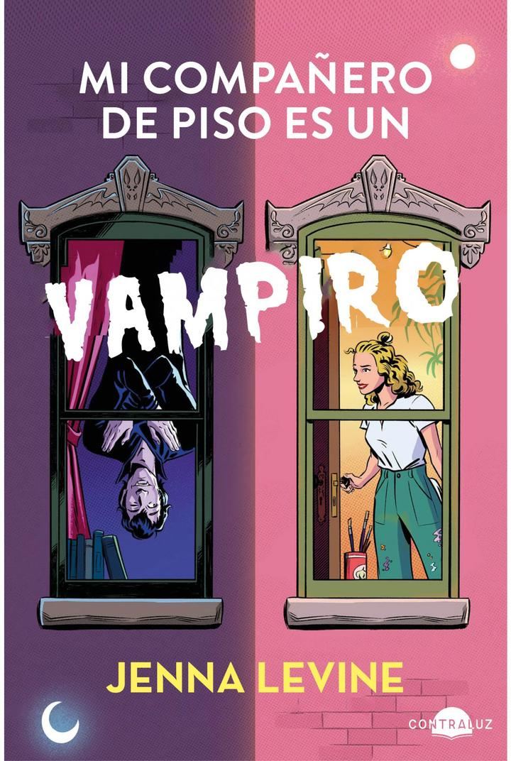 "Mi compañero de piso es un vampiro", de Jenna Levine, la comedia romántica ideal para leer este Halloween