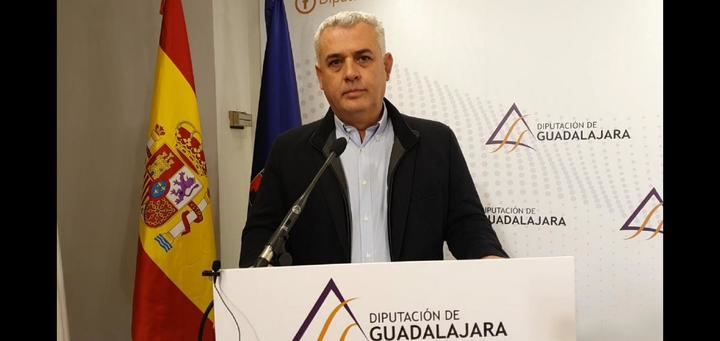 El presidente de la Diputación de Guadalajara José Luis Vega felicita y agradece la labor de todo el personal de la Institución en la borrasca “Gloria”