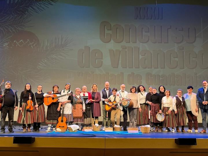 La Agrupación Musical de Pareja, gana el XXXII Concurso de Villancicos Ciudad de Guadalajara