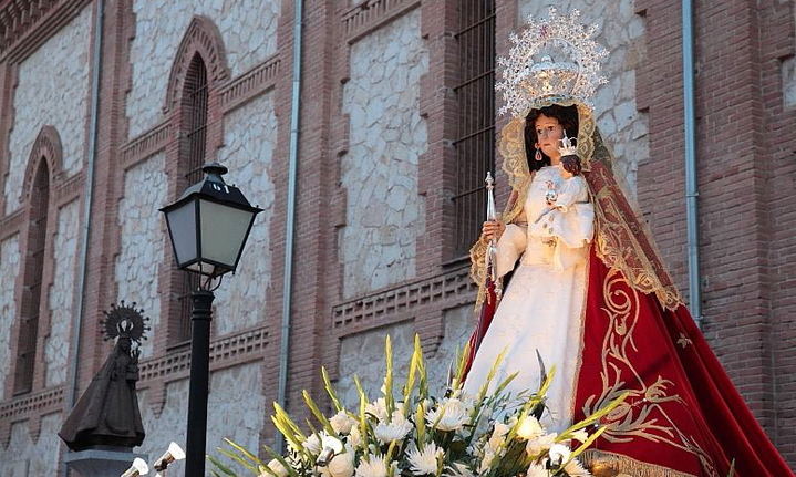 Nuestra Sra. la Virgen de la Antigua, patrona de Guadalajara. Foto : EDUARDO BONILLA