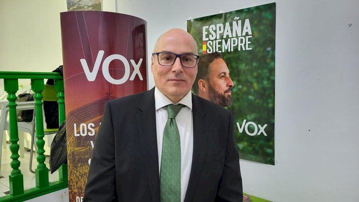 Rafael Rodríguez, economista y exprofesor universitario, candidato de Vox a la Alcaldía de Cuenca