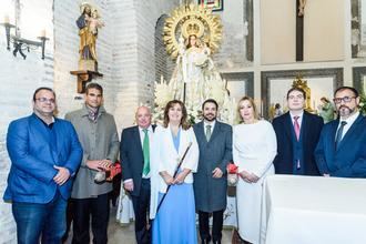Los diputados de VOX acompañan a la alcaldesa y vecinos de Torrejón del Rey en el día de su patrona 