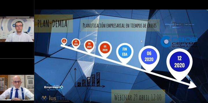 La Planificación empresarial en tiempos de crisis centra un nuevo Webinar de CEOE-CEPYME Guadalajara