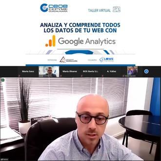 CEOE-CEPYME Guadalajara organizó esta webinar junto con el patrocinio de la Diputación provincial y la colaboración del Lowe Marketing 