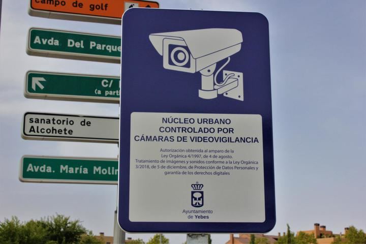 Yebes pone en marcha un sistema de videovigilancia con 20 cámaras en puntos estratégicos del municipio