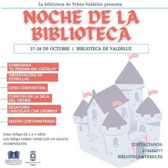 Valdeluz celebra la ‘Noche de la Biblioteca’ conmemorando el Día Internacional de las Bibliotecas