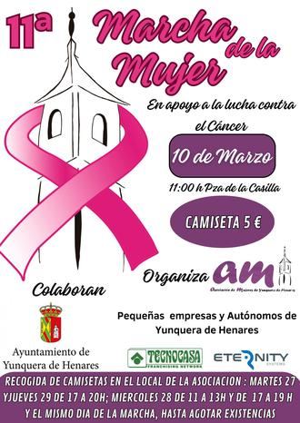 La XI Marcha de la Mujer será el próximo 10 de marzo en Yunquera