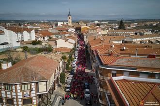 Más de 1.300 personas participan en la XI Marcha de la Mujer de Yunquera de Henares
