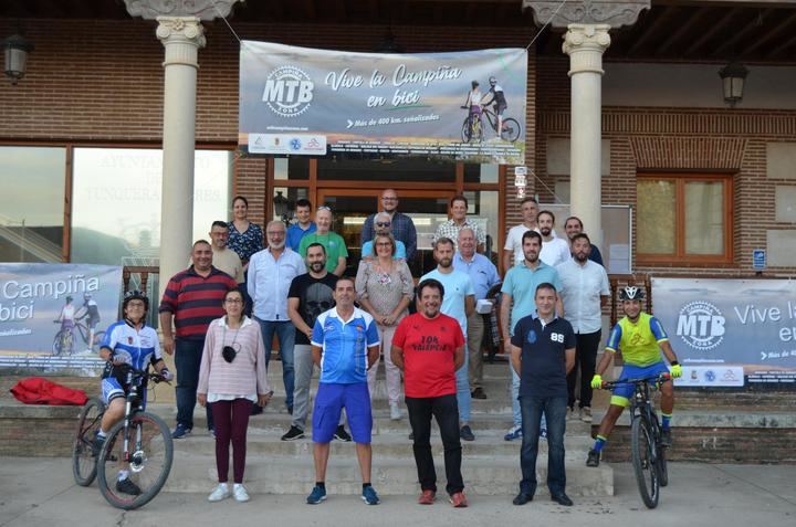 ‘Campiña MTB Zona’ ofrece más de 400 kilómetros de rutas por 27 pueblos de la comarca