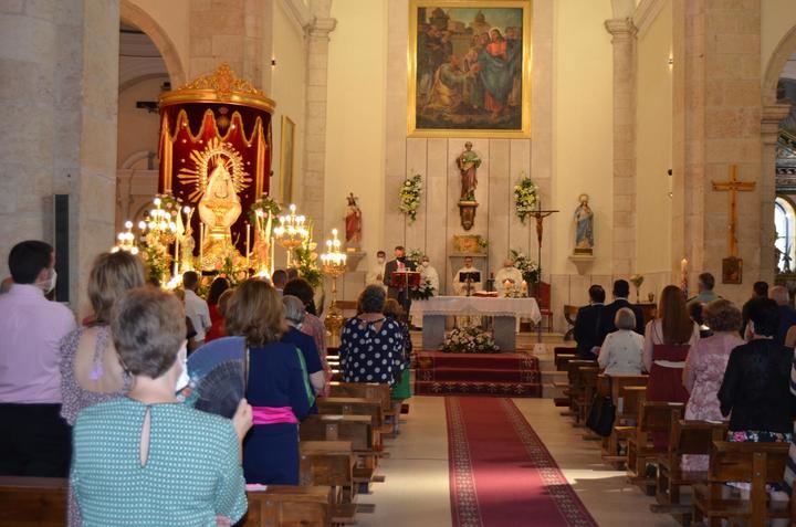 Pasión y devoción por la Virgen de La Granja en el ‘Día Grande’ de todos los yunqueranos