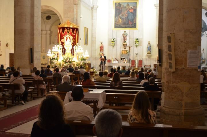 La Virgen de La Granja vuelve al pueblo de Yunquera de Henares para el inicio de su Novena