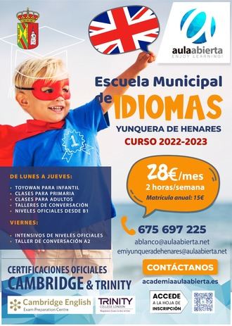 Las Escuelas Municipales de Música e Idiomas afrontan un nuevo curso en Yunquera de Henares