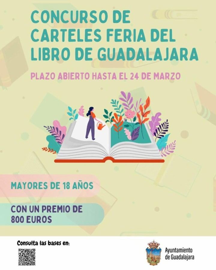 Convocan concurso para el cartel de la Feria del Libro de Guadalajara 2025