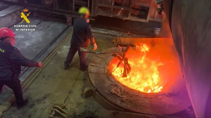 La Guardia Civil achatarra hasta 529 armas y objetos peligrosos en Guadalajara