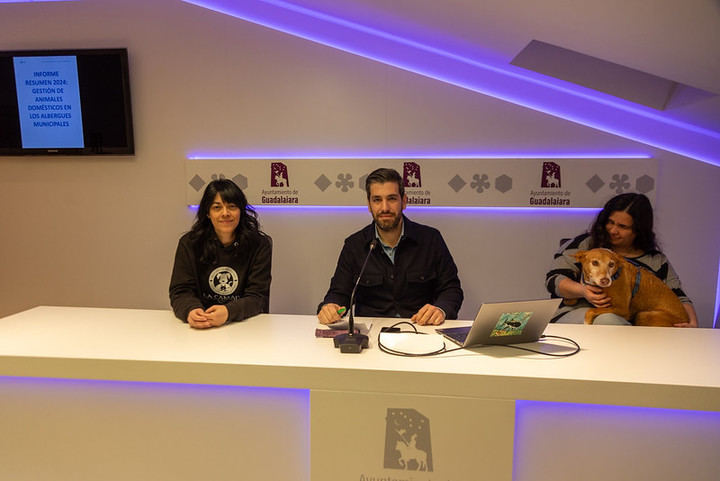 El Centro Municipal de Acogida de animales registra una tendencia a la baja en el abandono de perros en Guadalajara
