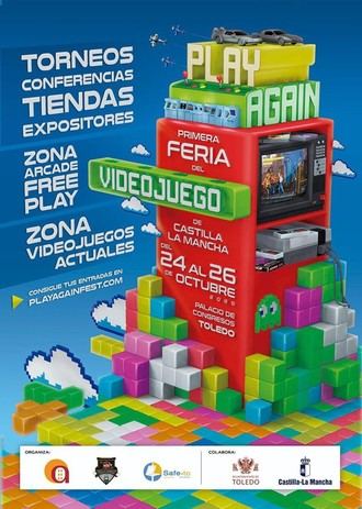 La feria Play Again Fest convertirá a Toledo en la capital de las recreativas del 24 al 26 de octubre