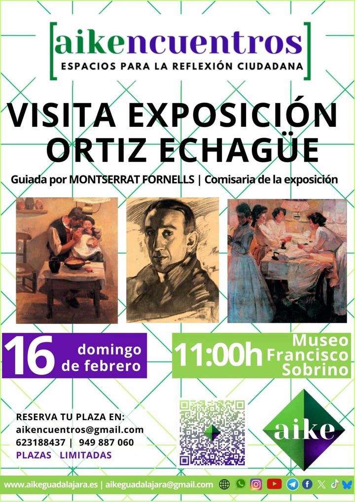 Visita guiada a la Exposición de Ortiz Echangüe con AIKE