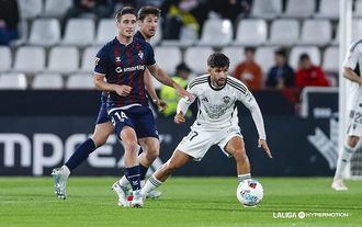 El Alba cae bajo la lluvia, dura derrota manchega ante la SD Eibar