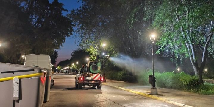 Alovera comienza fumigaciones nocturnas contra insectos