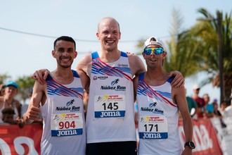Ángel Ronco se corona campeón de la media maratón en Pollença
