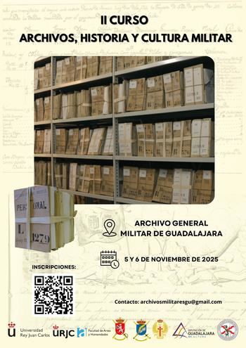 El Archivo General Militar de Guadalajara acoge un curso sobre archivos, historia y y cultura militar