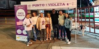 Inician las fiestas de Mesones con el Punto Violeta para promover la igualdad