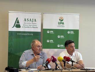 ASAJA y UPA Castilla-La Mancha reclaman una posición unánime de las Cortes frente a los recortes previstos en la planificación hidrológica