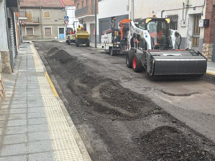 Comienza la pavimentación de calzadas en Azuqueca con una inversión superior a los 200.000 euros