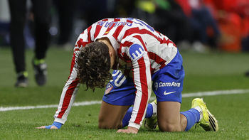 0-1. El Atlético hinca la rodilla ante el Betis en el Metropolitano