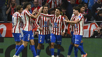 3-0. El Atlético se desata ante el Sevilla en una gran segunda parte