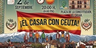 El Casar convoca a un acto de apoyo a Ceuta el 2 de septiembre