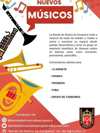 La Banda de Música de Azuqueca busca nuevos integrantes