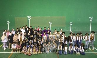 Éxito rotundo en la exhibición navideña de patinaje en Cabanillas