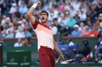 Carlos Alcaraz aspira a su tercer título en Indian Wells, exclusivo por Movistar Plus+