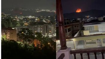Explosiones en Caracas en una operación aérea de EEUU contra la narcodictadura de Maduro