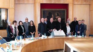 Ceremonia de restitución a la Diócesis de Sigüenza-Guadalajara de la Bula pontificia del Papa Clemente VI