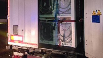 La Guardia Civil recupera en Torija dos cabezas tractoras y dos semirremolques robados