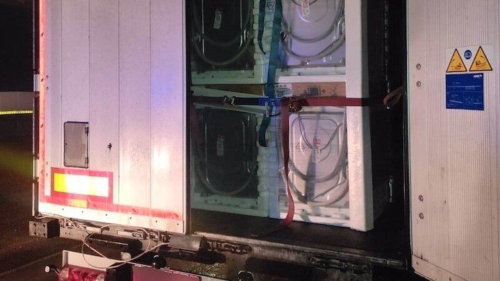 La Guardia Civil recupera en Torija dos cabezas tractoras y dos semirremolques robados