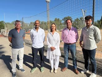 Los campos anexos al Pedro Escartín volverán a acoger a clubes y deportistas en septiembre totalmente renovados
