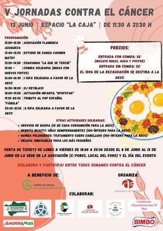 La Caja acoge este sábado las V Jornadas contra el Cáncer en Azuqueca