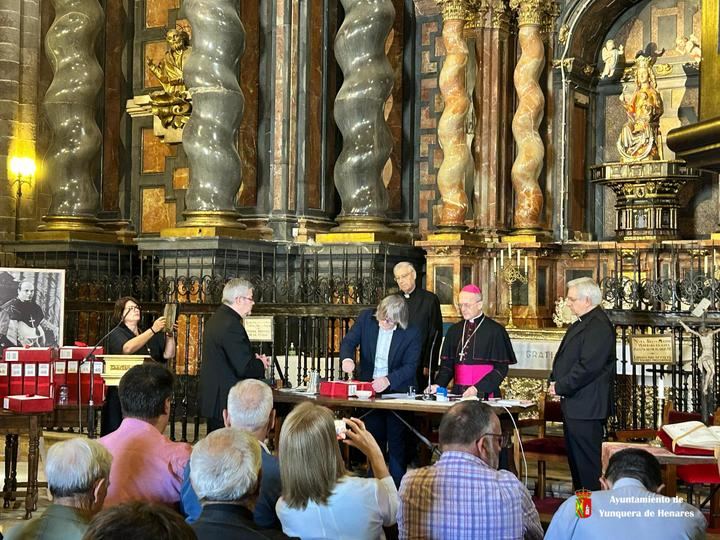 Yunquera de Henares presente en la clausura de la fase diocesana del proceso de canonización de D. Eustaquio Nieto y 45 compañeros mártires