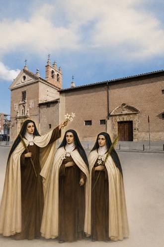 El Carmelo de Guadalajara conmemora el 90.º aniversario del martirio de sus tres beatas carmelitas