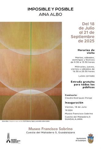 Imposible y Posible, la propuesta artística de Aina Albo, llega al Museo Sobrino este viernes