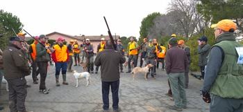 Carlos Carpintero y Beatriz Fernández ganan el Provincial de Caza Menor con Perro de Guadalajara