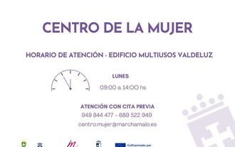 Se reanuda el servicio del Centro de la Mujer en Marchamalo