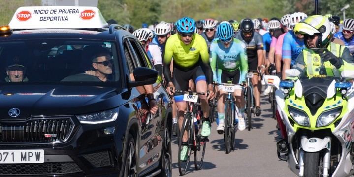 Éxito en la IV Marcha Ciclista Juan Carlos Martín con más de 220 participantes en Alovera