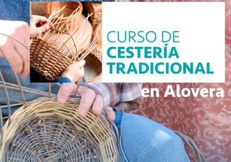 El aprendizaje de la cestería tiene gran aceptación en Alovera