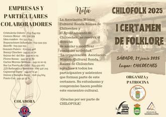 Chiloeches se prepara para recibir Chilofolk 2025, el I Certamen de Folklore que tendrá lugar el 21 de junio