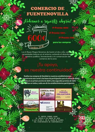 Fuentenovilla impulsa el comercio local con su concurso de Reyes Magos
