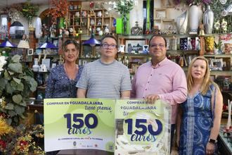 La campaña de comercio local de primavera reparte más de 12.000 euros en premios en Guadalajara